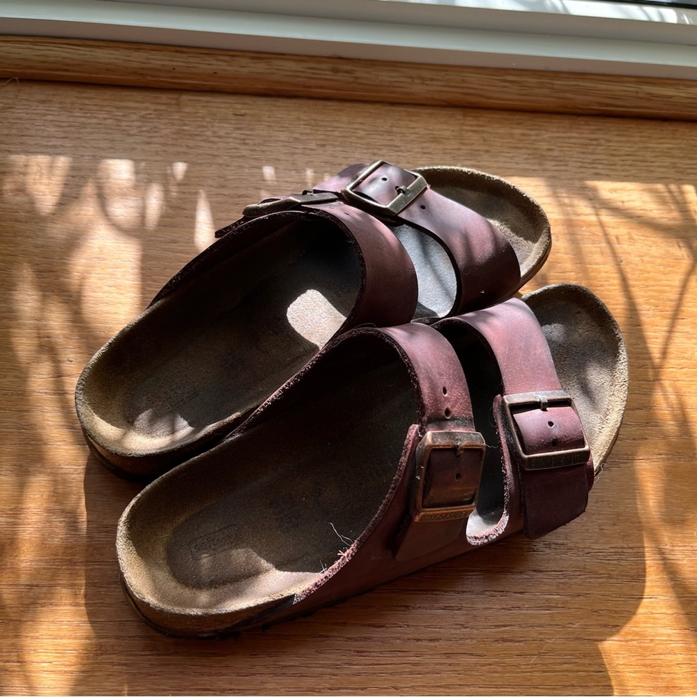 Birkenstock Arizona in Havana size 39